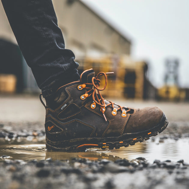 Work Boots White s Danner Steel Toe Insulated Waterproof