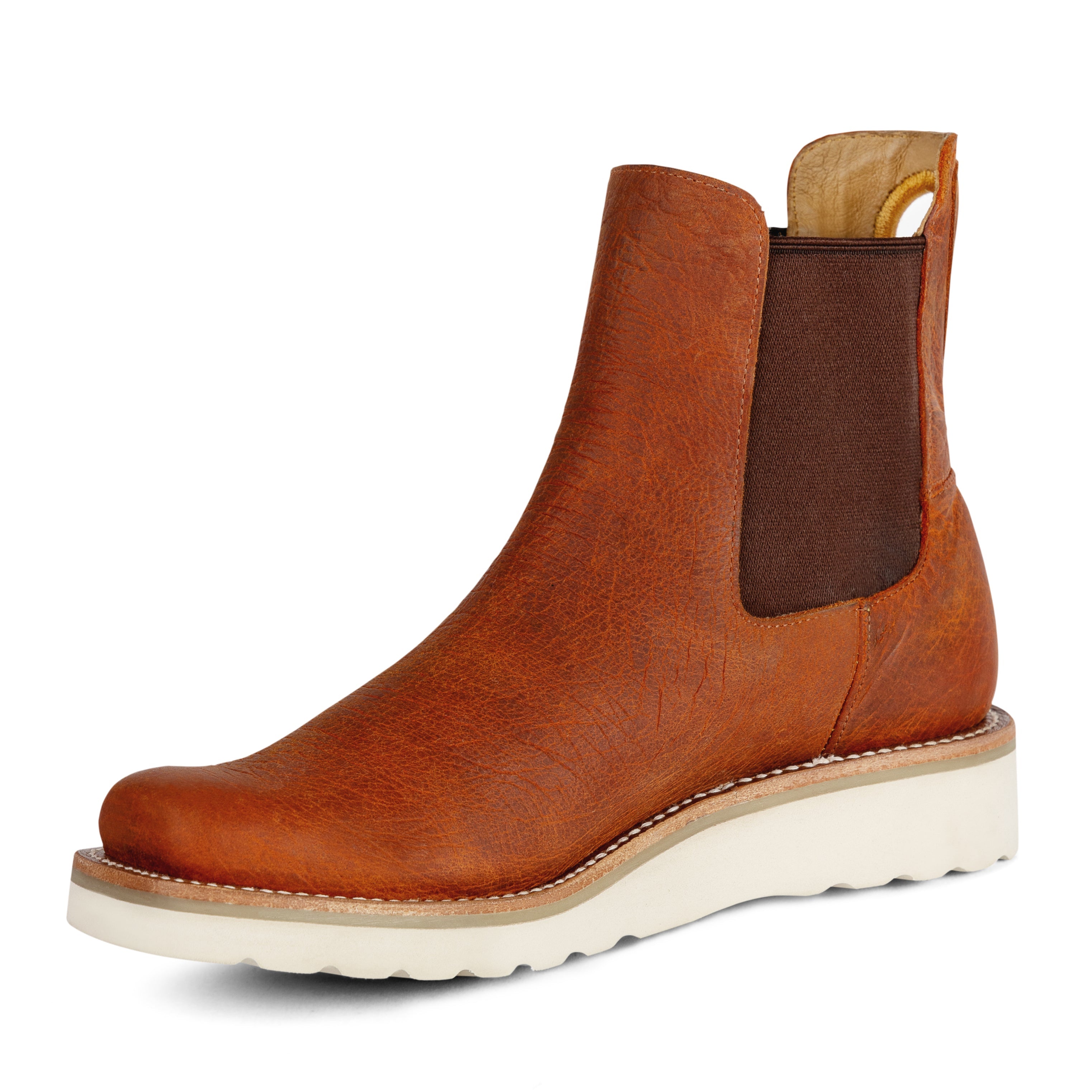 c*b様 MATADEROS スウェード　ブーツ Premium Macie Bean Orange Distressed Bison Leather Swedge - M2205