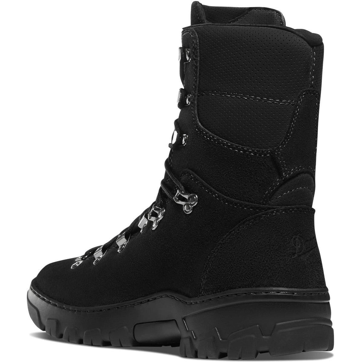 All American Boot MFG Men\'s 8\'\' Leather Wildland Firefighting Boots Black Size 8 8 main image 2