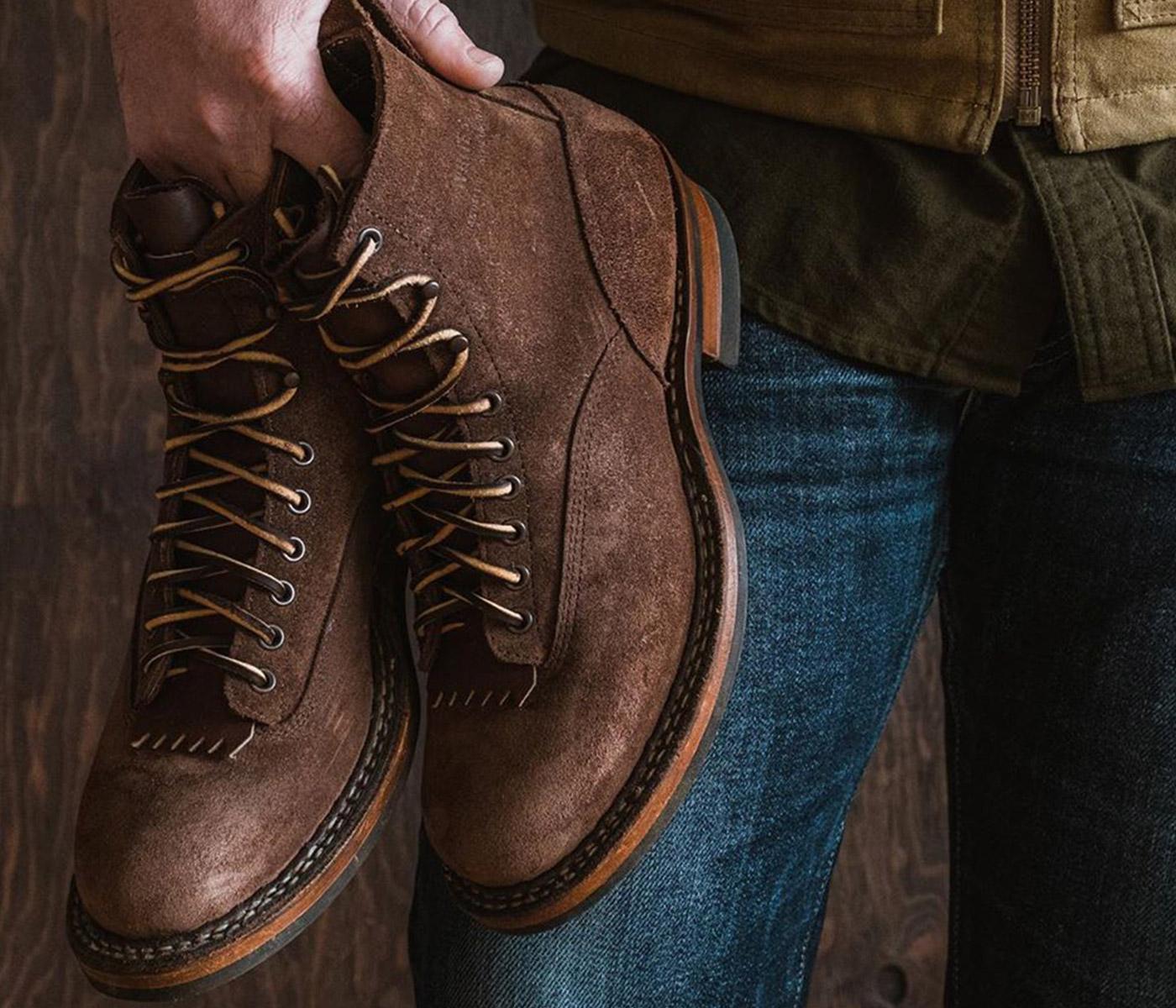 White's 350 Cutter - Roughout – Baker's Boots and Clothing