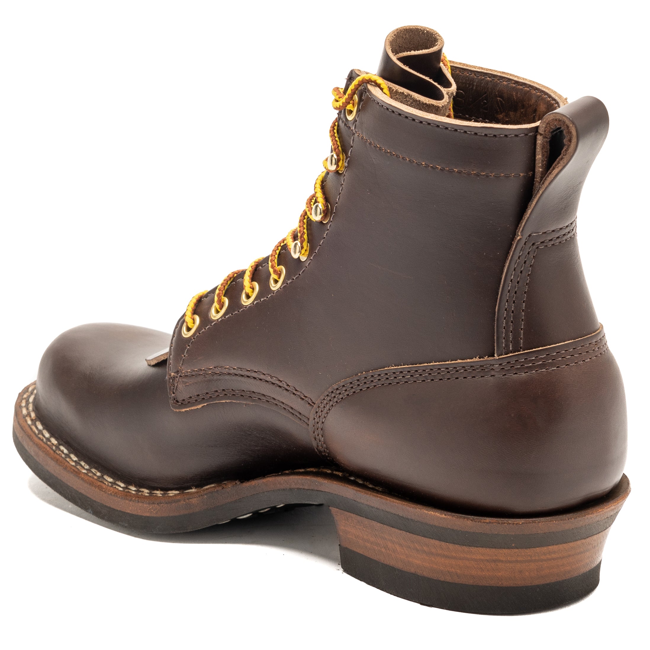Stitchdown Cruiser - Brown Horsehide – Baker's Boots and Clothing