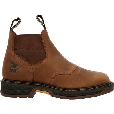 Georgia Boot Carbo-Tec LT Waterproof Chelsea Work Boot - Baker's Boots and Clothing
