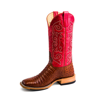 Horse Power Top Hand Brown Caiman - HP8003 - Baker's Boots and Clothing