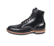 MP-Sherman Toe Cap (Dainite Sole) - Waxed Flesh - Baker's Boots and Clothing