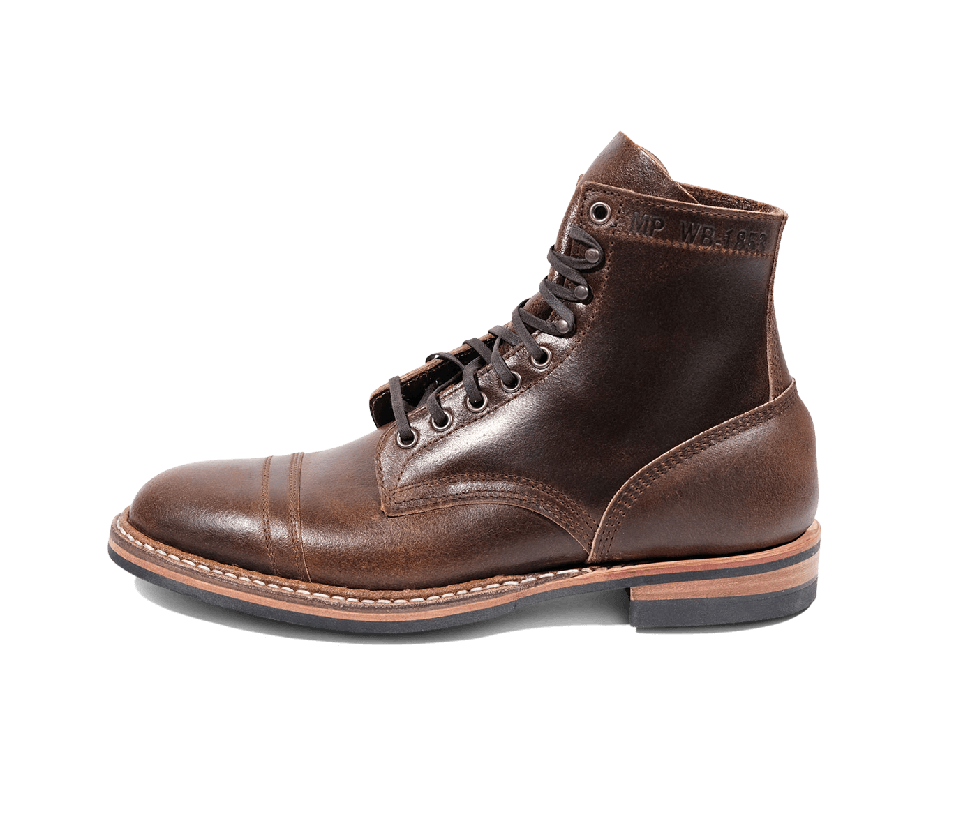 White's MP-Sherman Toe Cap (Dainite Sole) - Waxed Flesh – Baker's
