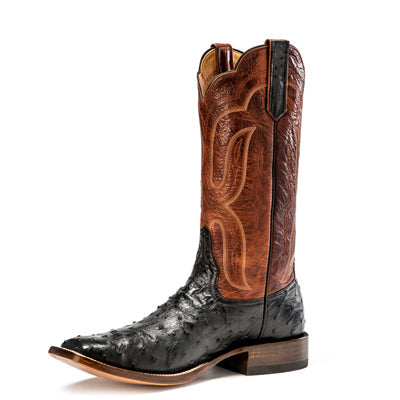 Rios of Mercedes Black FQ Ostrich - #R9021 - Baker's Boots and Clothing