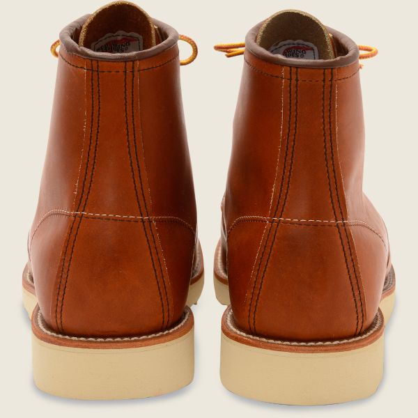 Red Wing Classic Moc 6-Inch - Oro Legacy Leather – Baker's Boots