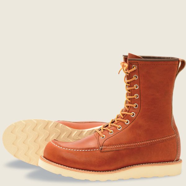 Red Wing Classic Moc 8-Inch Boot - Oro Legacy Leather – Baker's