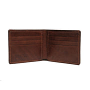 THE BILL - HANDMADE WALLET - Brown CXL with Brown Latigo Liner - Baker's Boots and Clothing