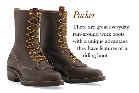 Custom Packer - Baker's Boots and Clothing