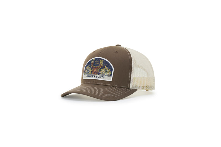 Mule Deer Hat - 112 Trucker - Baker's Boots and Clothing