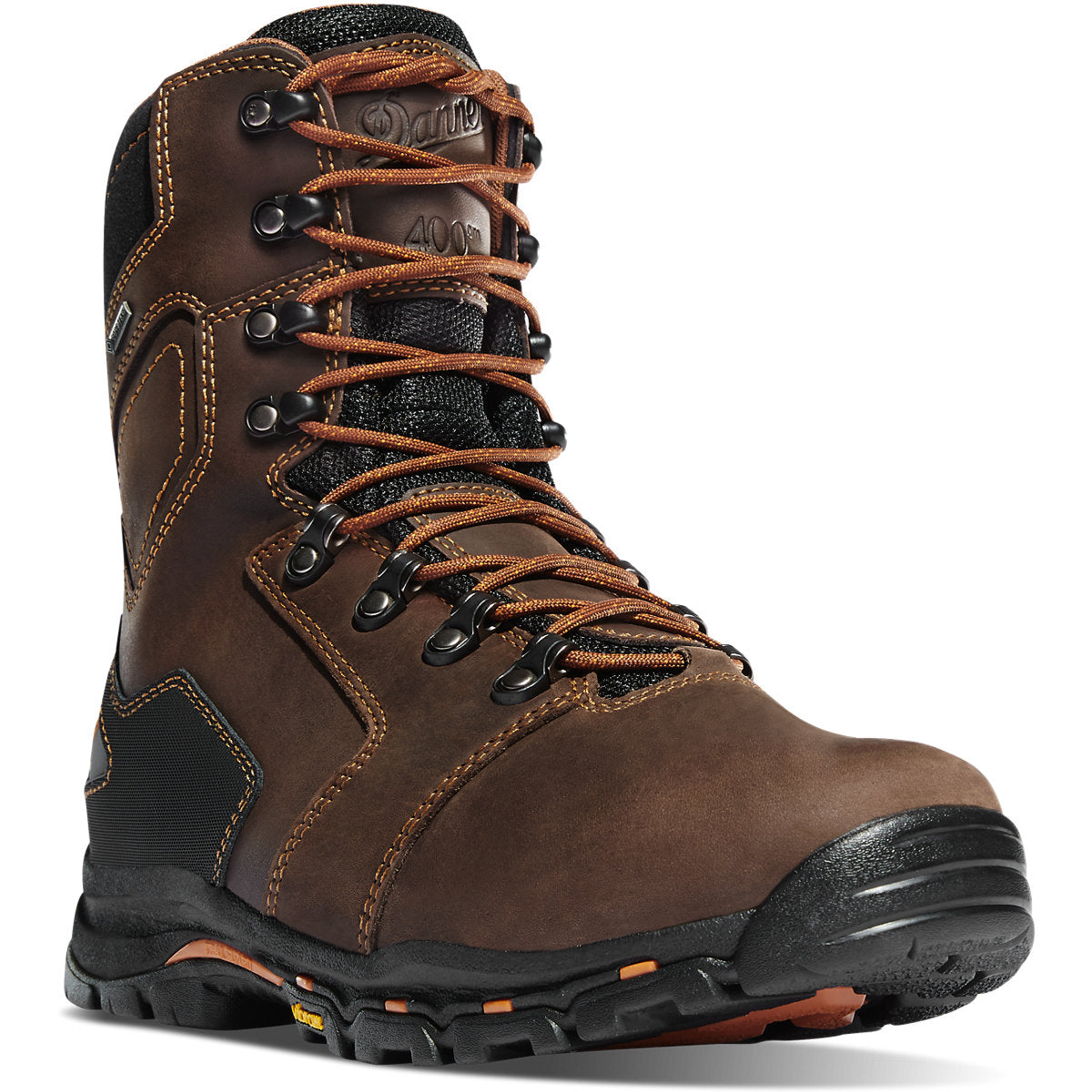 Vicious 8" Brown 400G NMT - Baker's Boots and Clothing