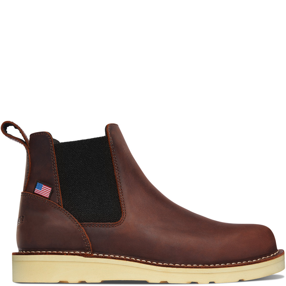 Bull Run Chelsea 6" Brown Wedge - Baker's Boots and Clothing
