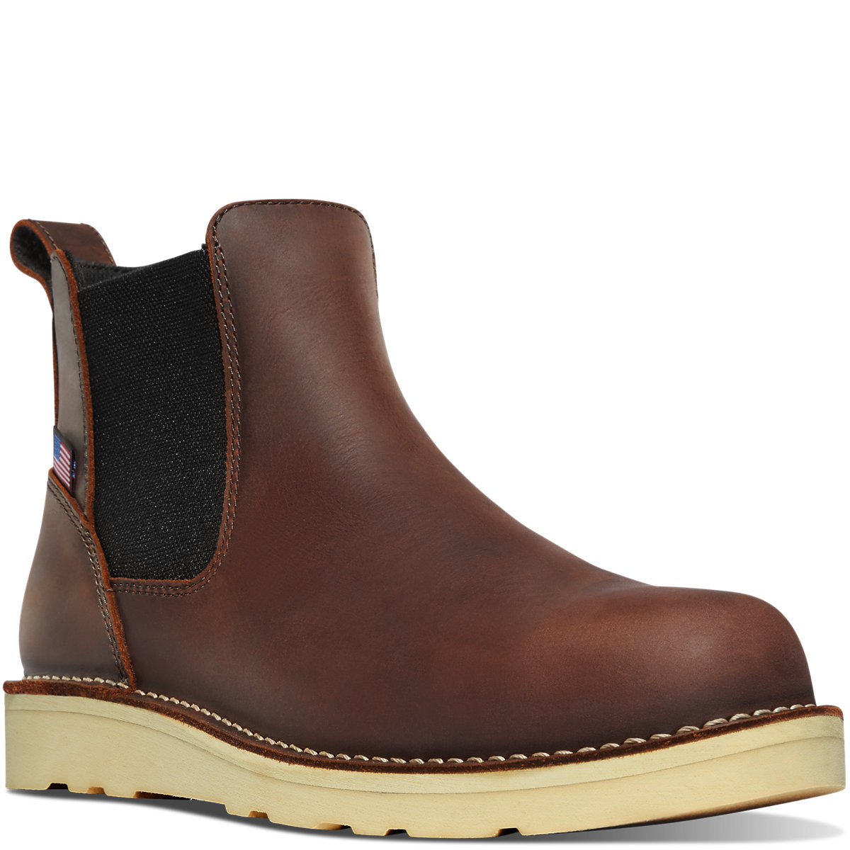 Bull Run Chelsea 6" Brown Wedge - Baker's Boots and Clothing