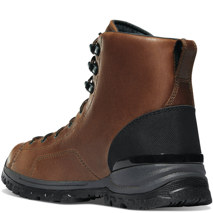 Stronghold 6" Dark Brown - Baker's Boots and Clothing