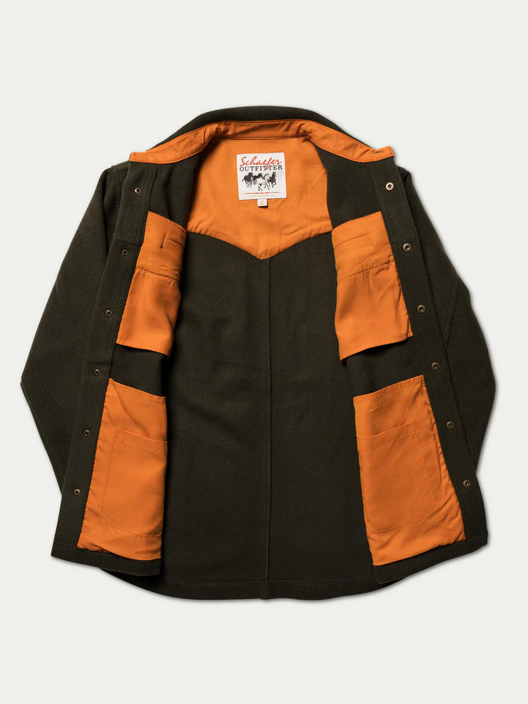 Wool Overshirt - Baker's Boots and Clothing