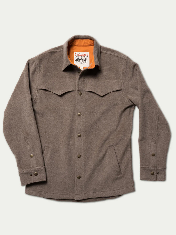 Wool Overshirt - Baker's Boots and Clothing