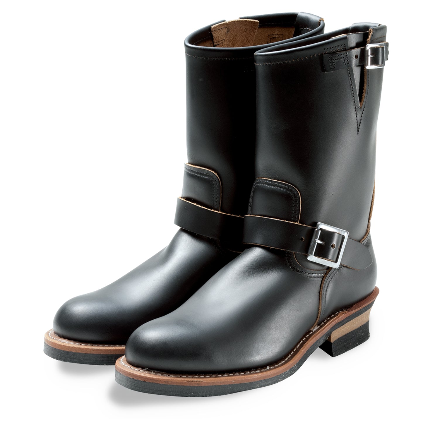 Engineer - Black Klondike Leather - Baker's Boots and Clothing