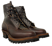 White's #C355 Double Shot Brown Stitchdown Logger Size 7EE