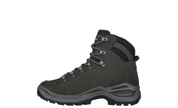Renegade EVO GTX Mid Ws- Asphalt/Turquoise - Baker's Boots and Clothing