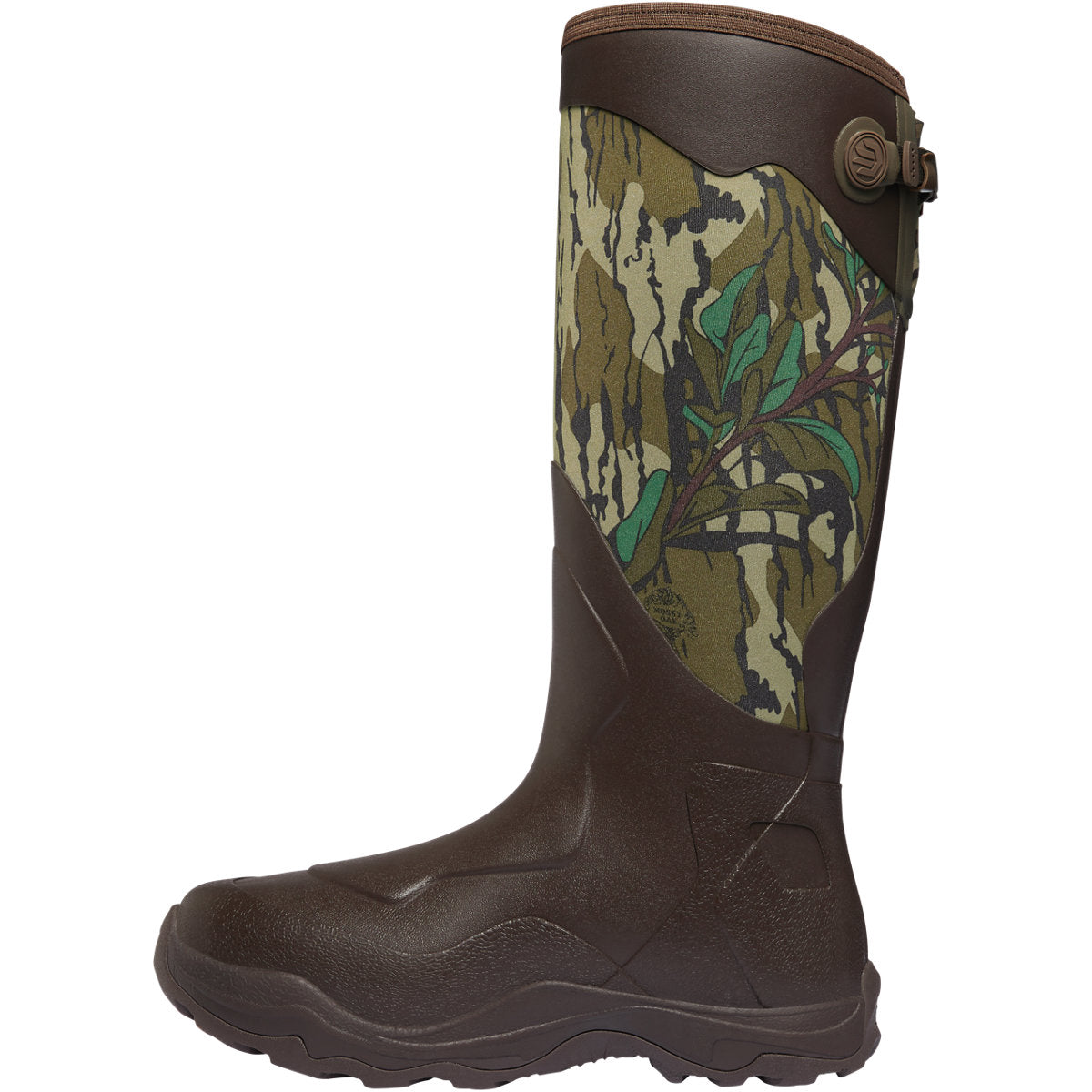 Alpha Agility 17" Mossy Oak Green Leaf - Baker's Boots and Clothing