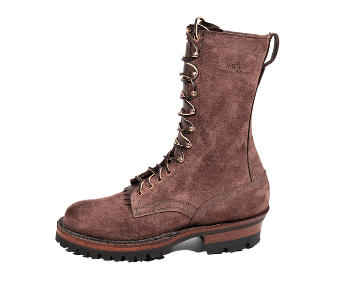 The Original Smokejumper - Brown Roughout 12.5D - Baker's Boots and Clothing