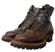 White's #C355 Double Shot Brown Stitchdown Logger Size 7EE