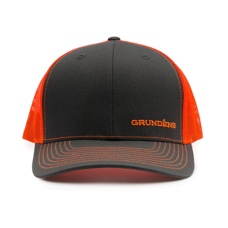 Offset Embroidered Trucker Hat - Baker's Boots and Clothing