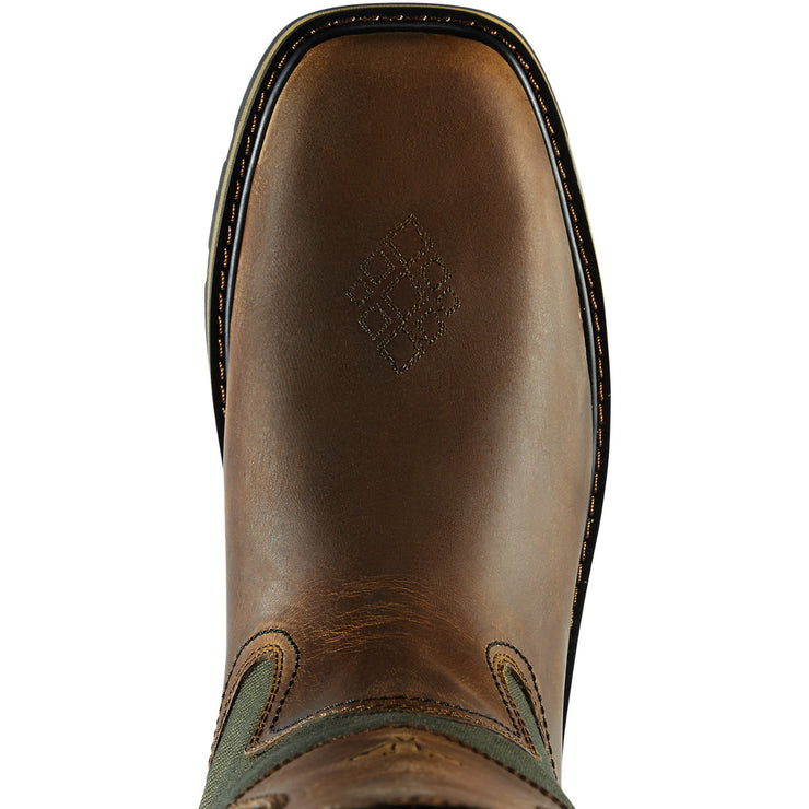 Snake Country Snake Boot 17" Olive Hot - Baker's Boots and Clothing