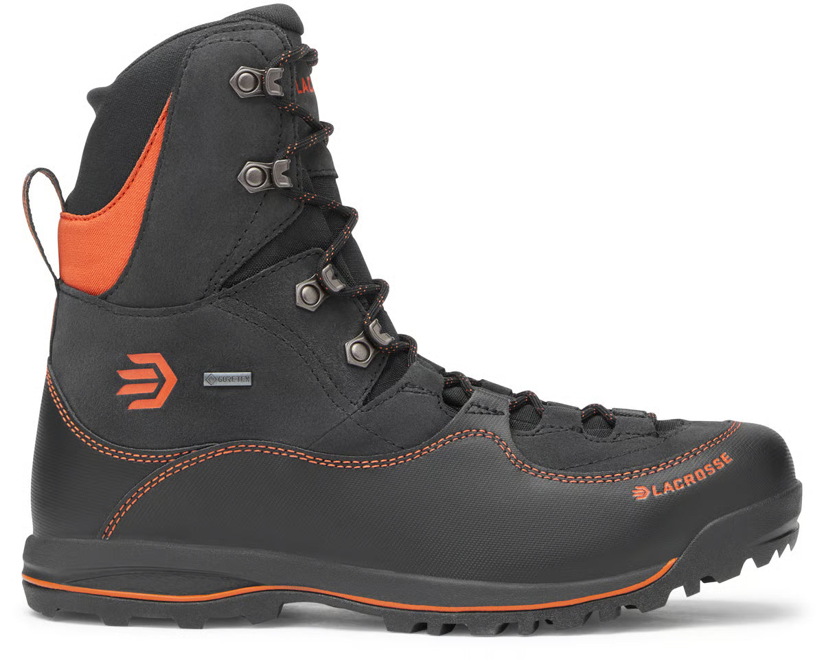 Ursa ES 8" Black/Orange GTX - Baker's Boots and Clothing