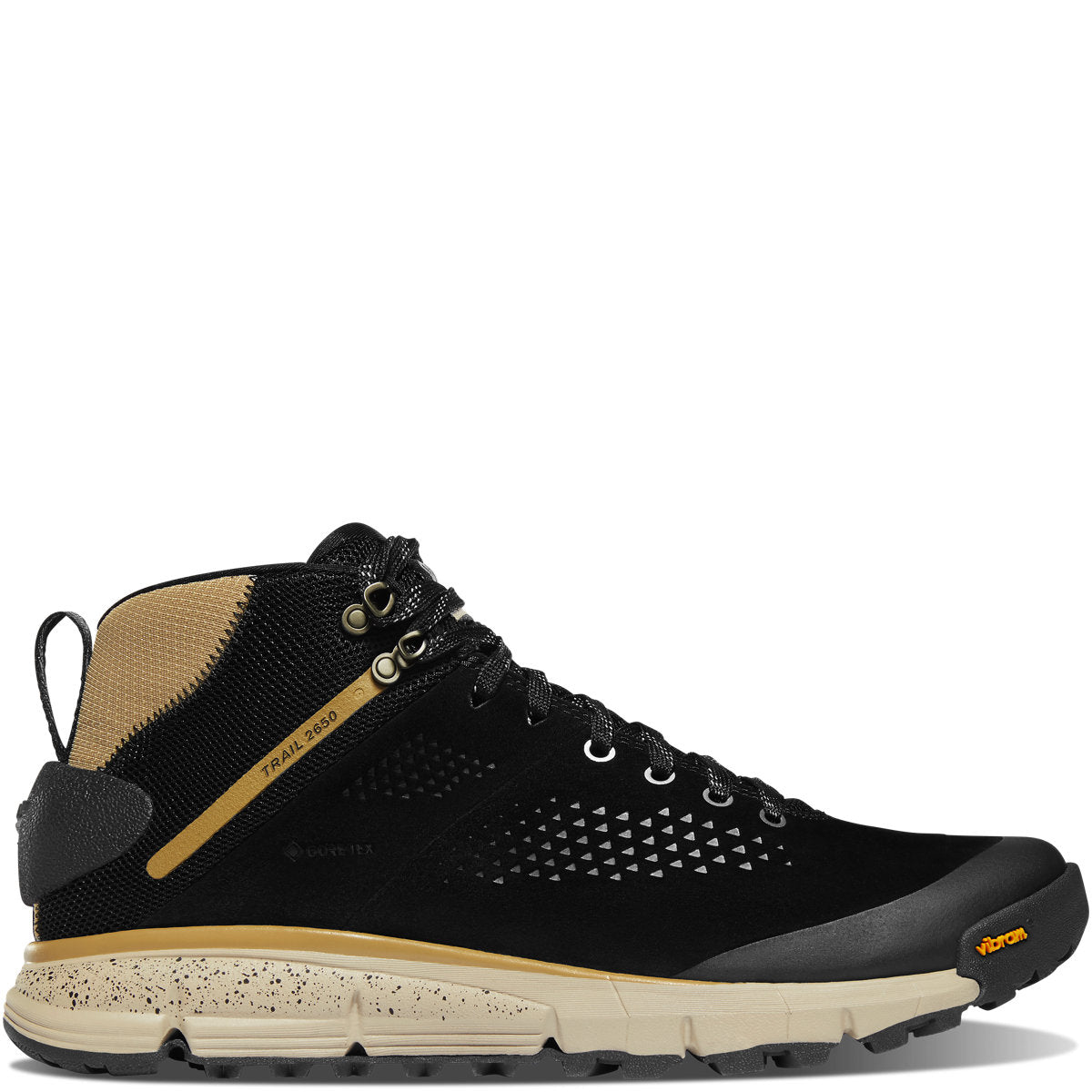 Trail 2650 Mid 4" Black/Khaki GTX - Baker's Boots and Clothing
