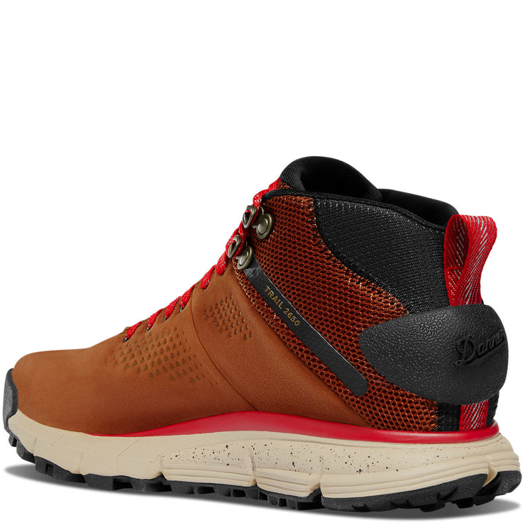 Women's Trail 2650 Mid 4" Brown/Red GTX - Baker's Boots and Clothing