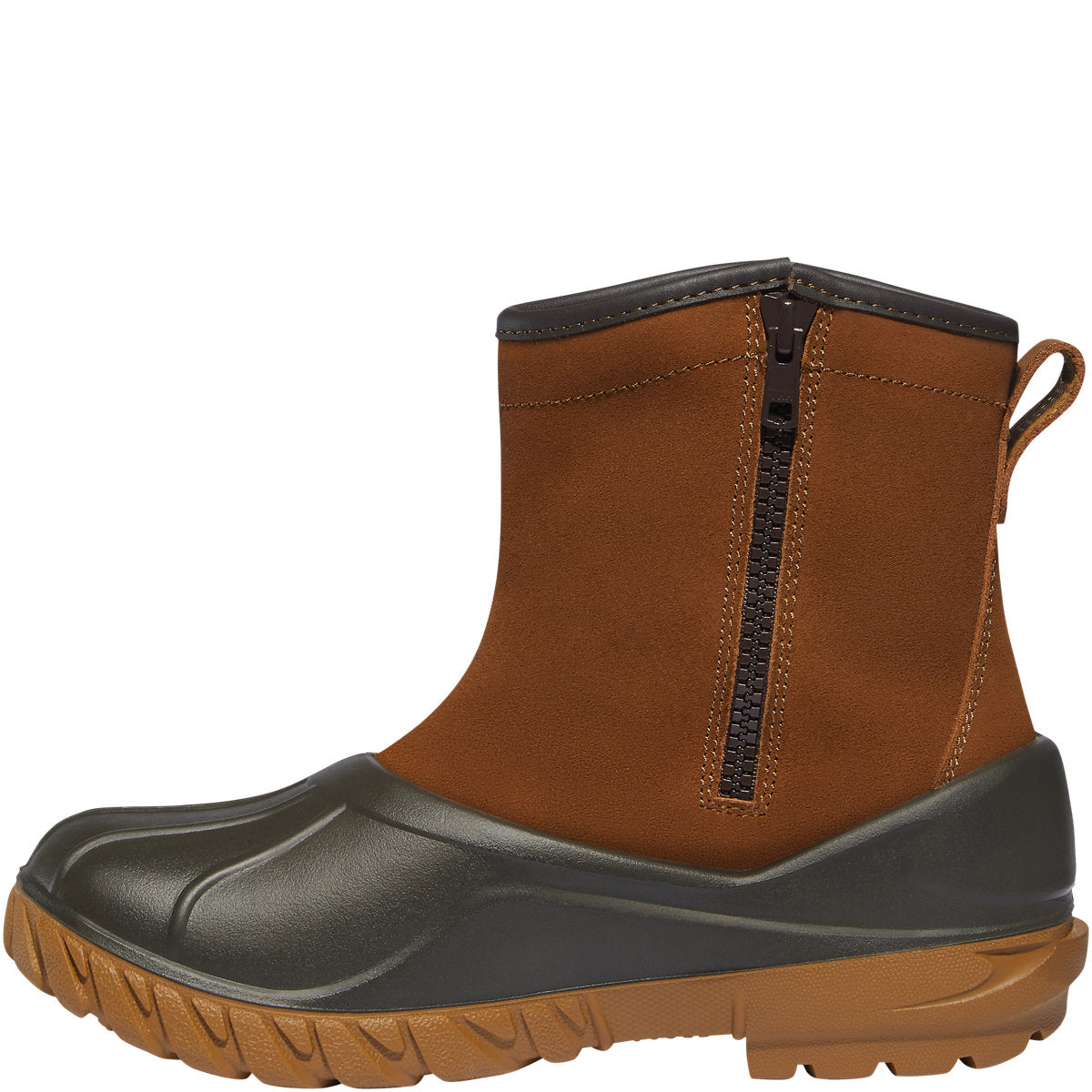 Aero Timber Top Shearling 8" Side Zip Clay Brown - Baker's Boots and Clothing
