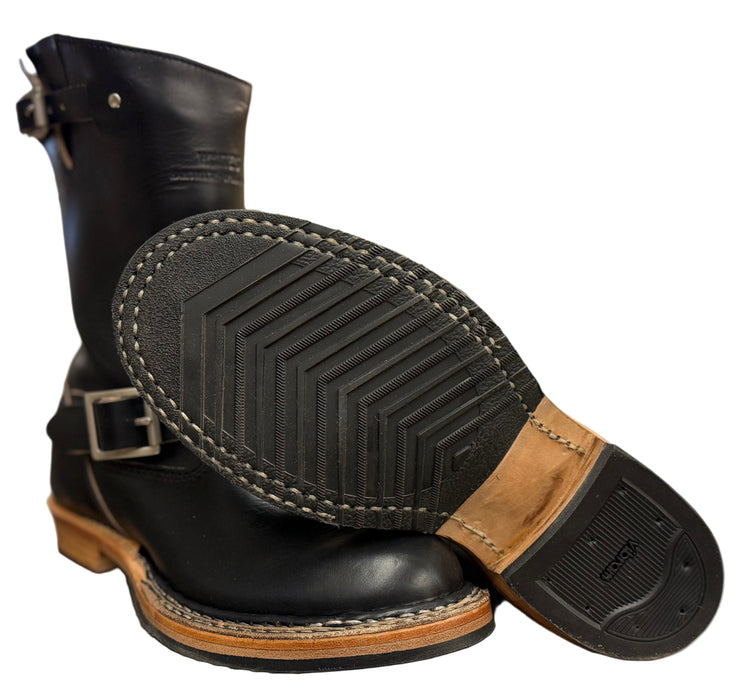 White's Custom Black Chrome Excel Nomad Size 9D