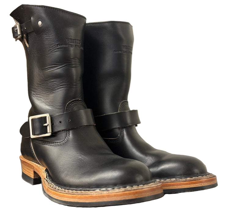 White's Custom Black Chrome Excel Nomad Size 9D