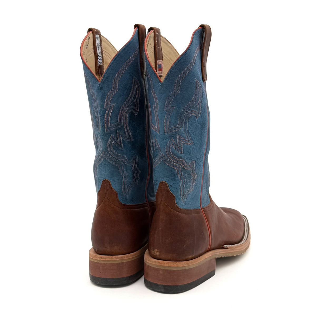 Anderson Bean S3000 Anderson Bean Danube Mad Dog Briar Leather Cowboy Boots - S3000 – Baker ...