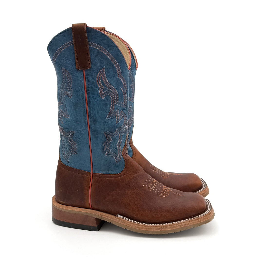 Anderson Bean Danube Mad Dog Briar Leather Cowboy Boots - S3000