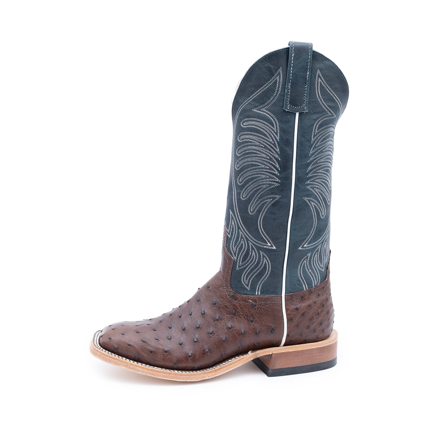 Kango Tabac Mad Dog Full Quill Ostrich - S3004 - Baker's Boots and Clothing