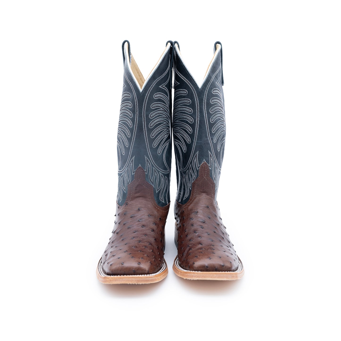 Kango Tabac Mad Dog Full Quill Ostrich - S3004 - Baker's Boots and Clothing