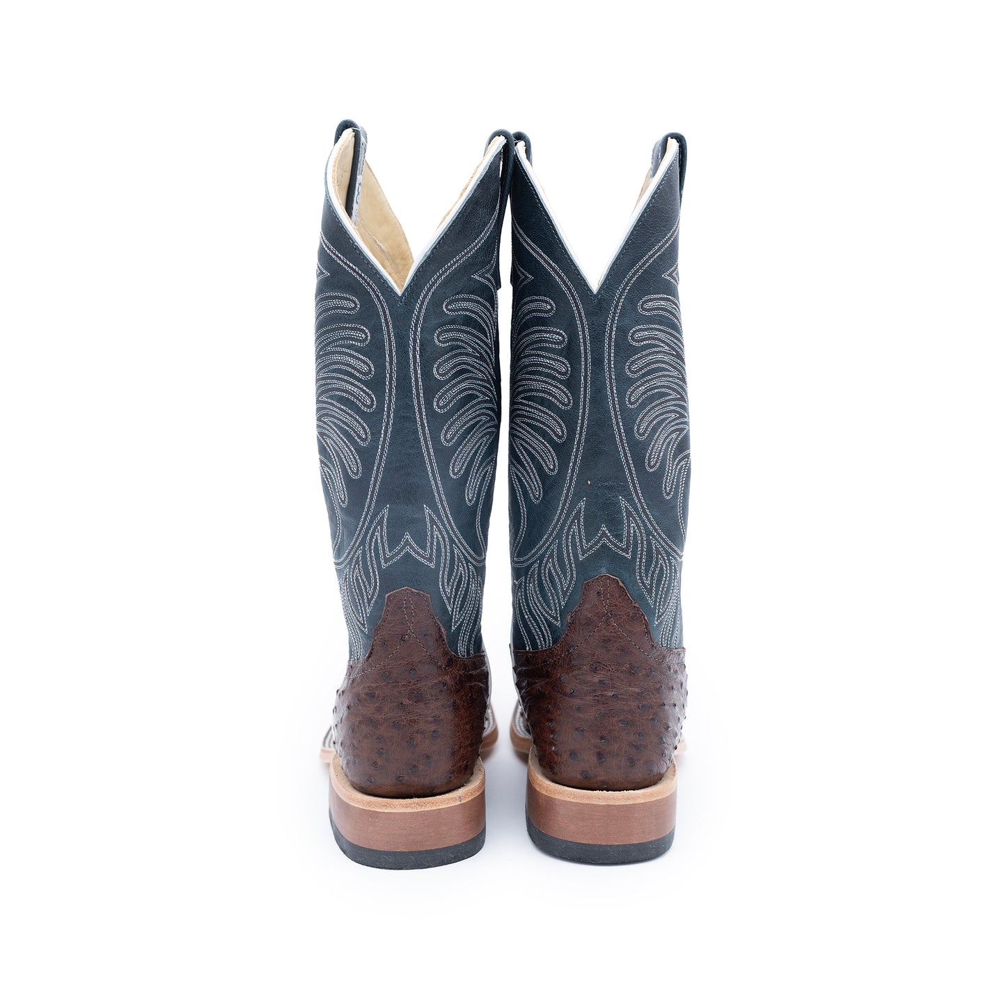 Kango Tabac Mad Dog Full Quill Ostrich - S3004 - Baker's Boots and Clothing