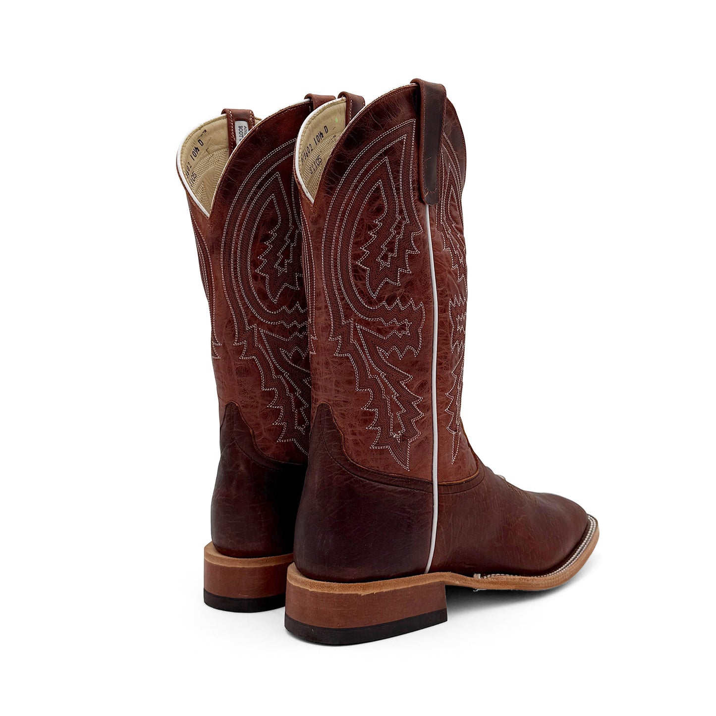 Mike Tyson Bison Rust Lava - S1105 - Baker's Boots and Clothing