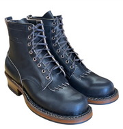 White's Custom 6" Black Chrome Excel Smokejumper Size 9.5E - Baker's Boots and Clothing