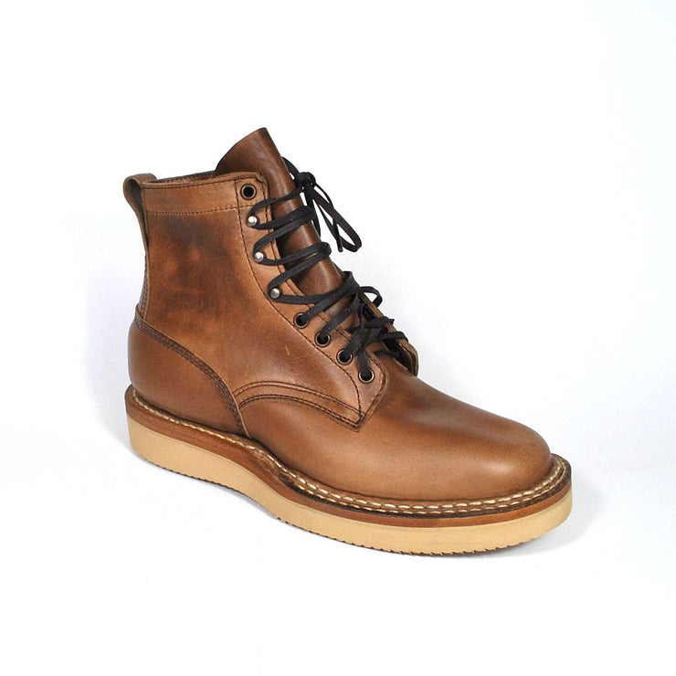 Natural Chromexcel Cruiser Size: 9.5D - Baker's Boots and Clothing