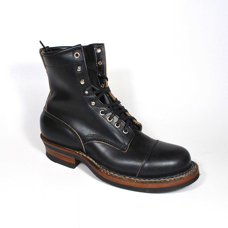 Black Chromexcel Farmer/Rancher Size: 9.5D - Baker's Boots and Clothing