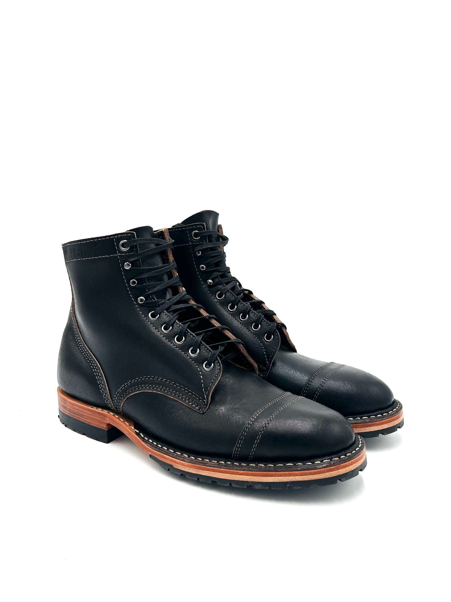 White's MP-M1TC (Half Sole) - Black Waxed Flesh Size 11EE - Baker's Boots and Clothing
