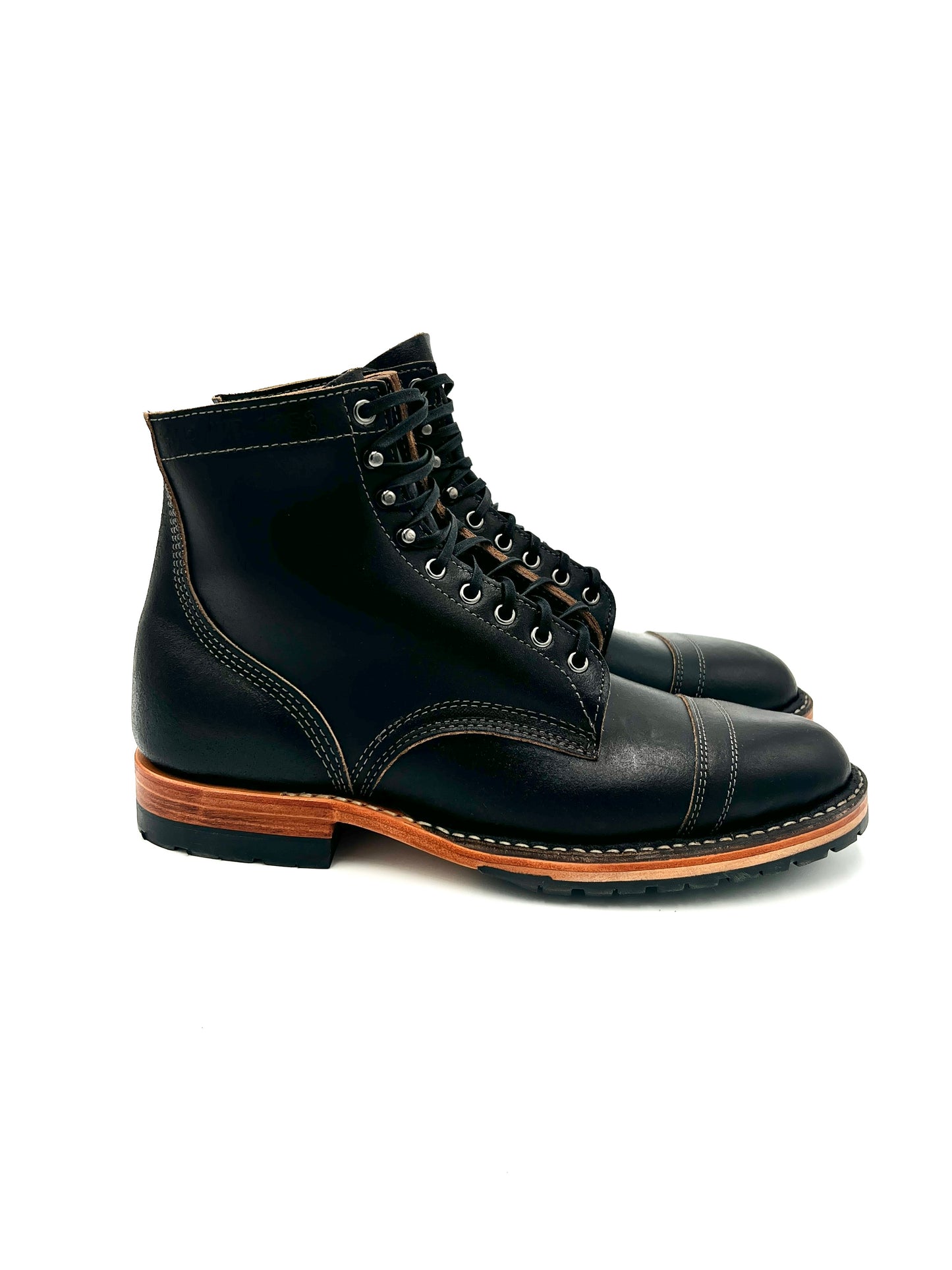 White's MP-M1TC (Half Sole) - Black Waxed Flesh Size 11EE - Baker's Boots and Clothing