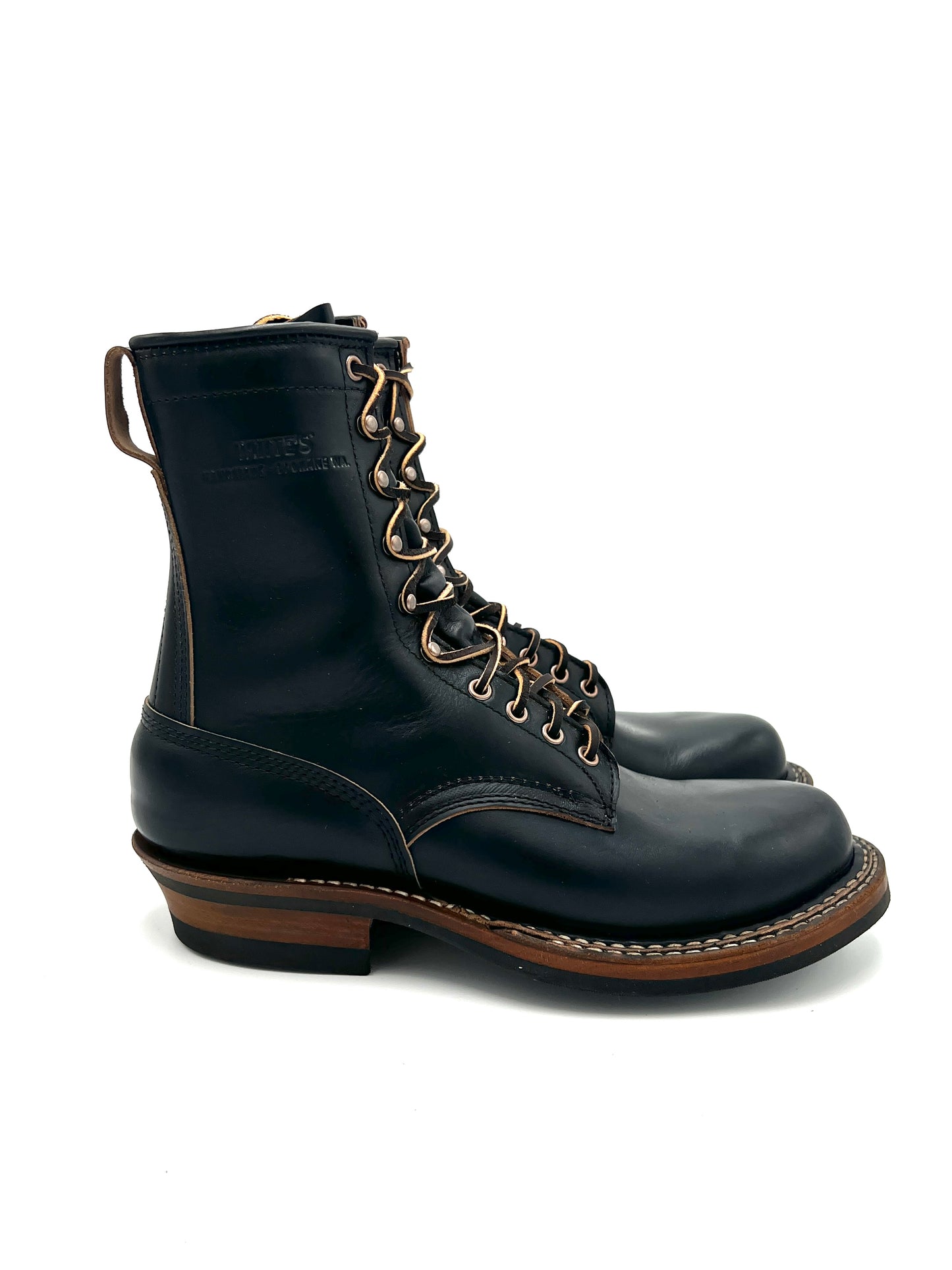 Custom Black Chrome Excel Farmer/Rancher MTM - Baker's Boots and Clothing
