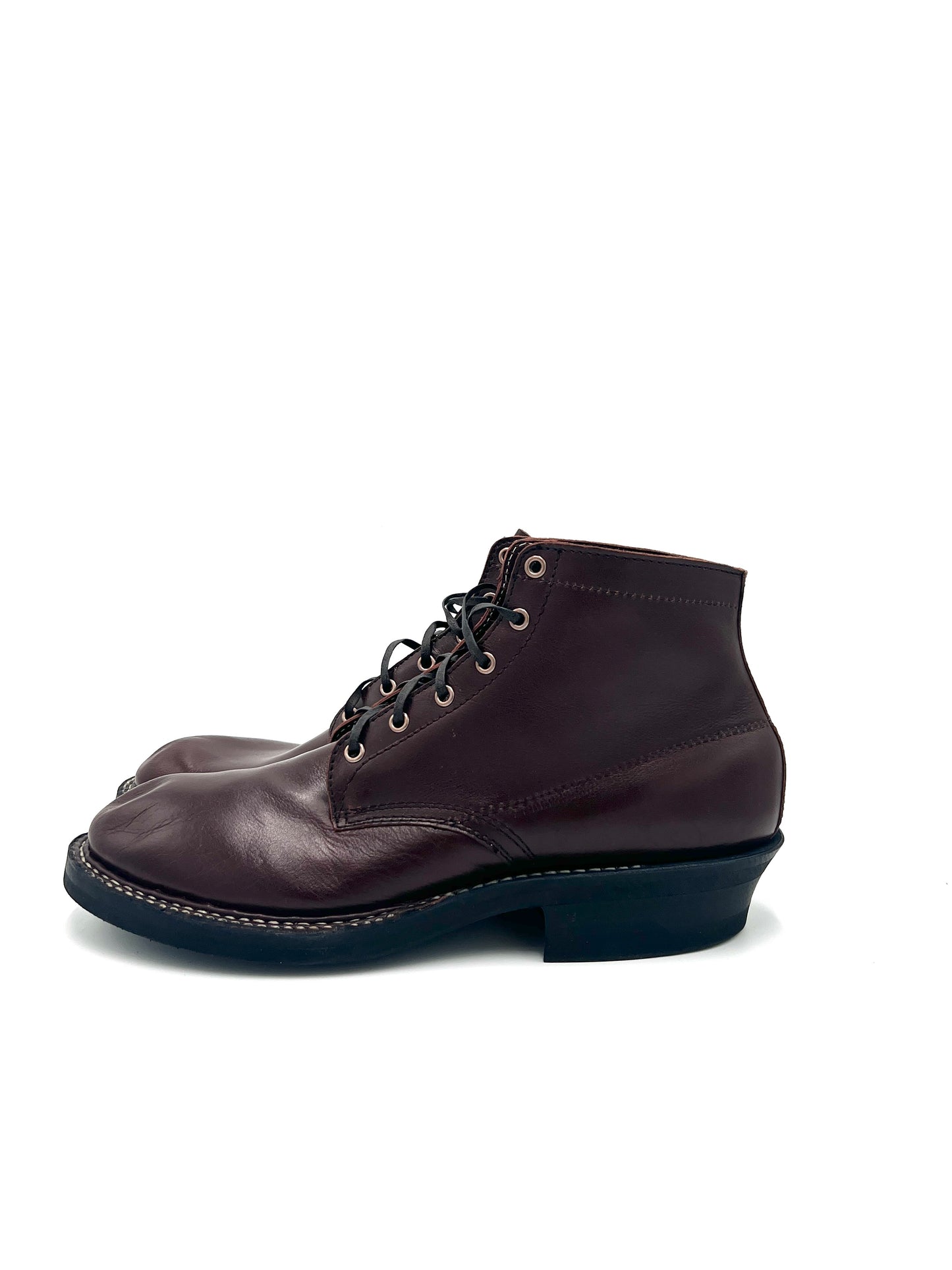 White's Custom #38 Retro Semi Dress Americana Black Cherry Water Buffalo Size 13C - Baker's Boots and Clothing