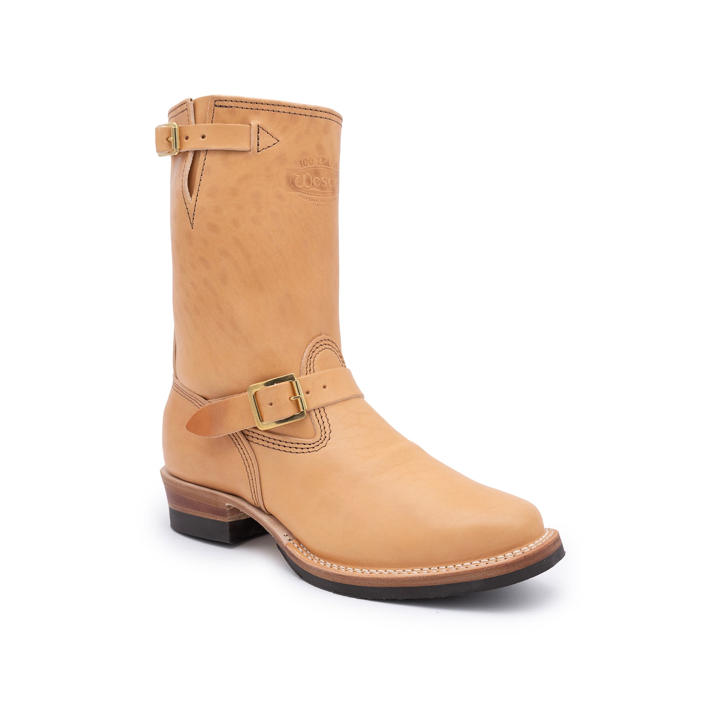 Mister Lou - Maryam Natural Vacchetta Horsehide - Baker's Boots and Clothing