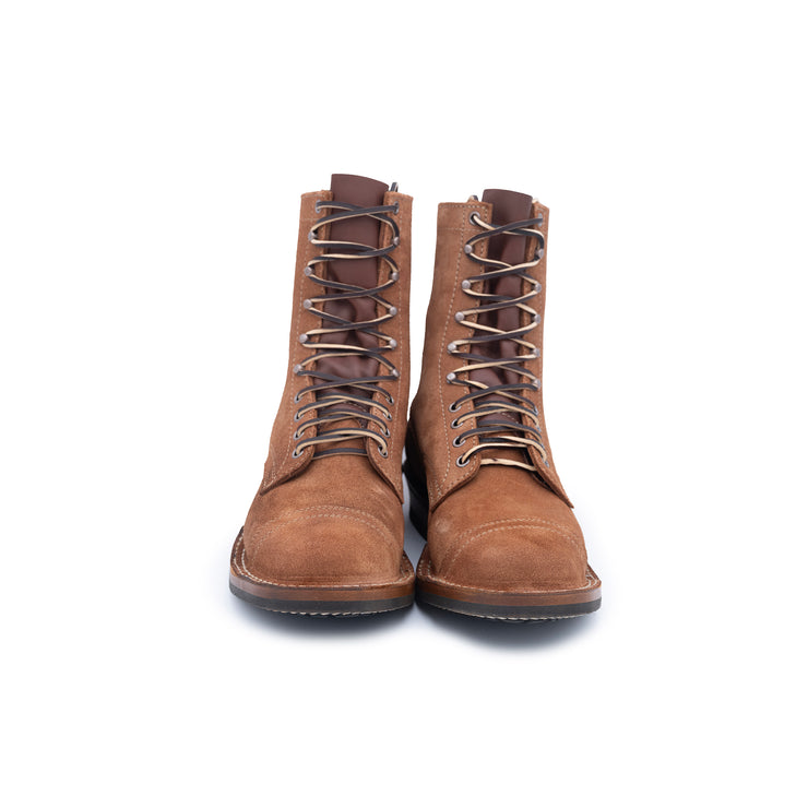 Baker's Custom Bounty Hunter — Red Dog Rough Out - Baker's Boots and Clothing